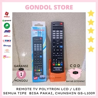 REMOTE TV POLYTRON UNIVERSAL LCD/LED  CHUNSHIN GS-L1009 GROSIR