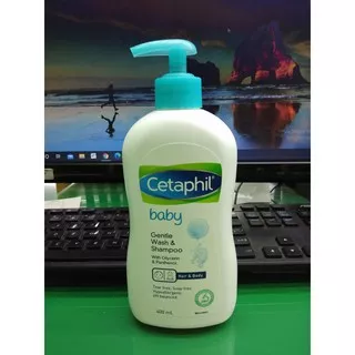 CETAPHIL BABY GENTLE WASH AND SHAMPOO WITH GLYCERIN & PANTHENOL 400 mL