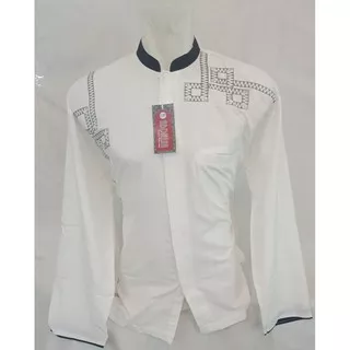 Baju Koko, Baju Koko Putih Lengan Panjang, Baju Koko Motif, Baju Sholat, Baju Shalat, Koko Murah