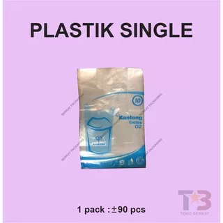 Plastik Single Cup/Plastik Tenteng Single/Plastik Take Away/Kantong Plastik Single Cup/Plastik HD