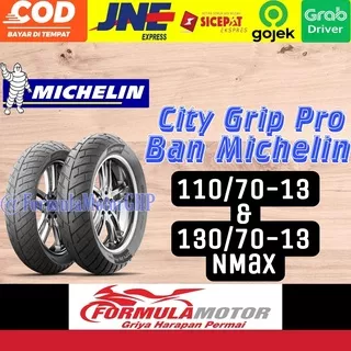 110/70-13 & 130/70-13 Ban Michelin City Grip Pro - Sepasang Ban Nmax - Ban Motor Ring 13