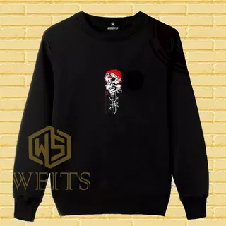 Sweater Crewneck Japan DTF Premium Pria dan Wanita Black Motif PART 4 BISA COD / PAKAIAN DISTRO / NEW YEAR SELL / MURAH LEBAY / WEITS STORE / SWEATER  POLOS /  BEST SELLER