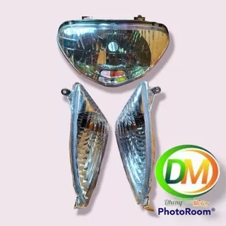 Lampu Depan Reflektor Depan Plus Lampu Sein Mio Sporty Mio Lama