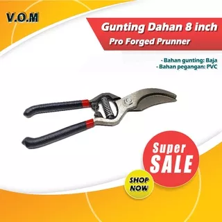 Gunting Dahan 8 inch Pohon Ranting Pro Forged Prunner Berkualitas 0708