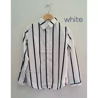 Elle Stripe shirt / kemeja garis elle