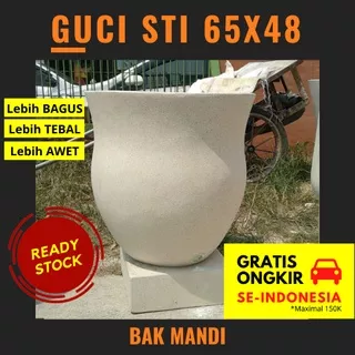 Gentong Bak Air Kamar Mandi Teraso Minimalis Terazzo Keramik Batu Alam Bali
