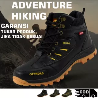 Sepatu Pria Outdoor Boot Joger Spatu Adventure Touring Safety Hiking Boots Jogger Pria Motor Terbaru