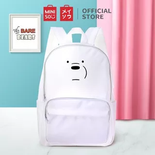 Miniso Official We Bare Bears Backpack/Ransel/Backpack cute/backpack fashion/Backpack Travel