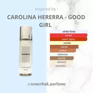 SEMERBAK Inspired by CAROLINA HERERRA - GOOD GIRL