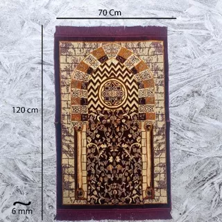 Sajadah  turki Motif Raudha Besar  Tebal Halus / sajadah Premium / hampers /oleh oleh haji / masjid