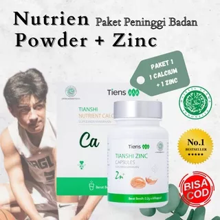 Kalsium dan Zinc Tiens Paket Peninggi Badan Terlaris Penambah Tinggi Badan Ampuh Best Seller Terbaik