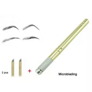 Pen sulam alis bibir / alat microblading / manual pen tattoo eyebrows & lip