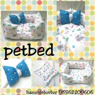 3in1 tempat tidur dan bantal PETBED XL untuk anjing kucing kelinci