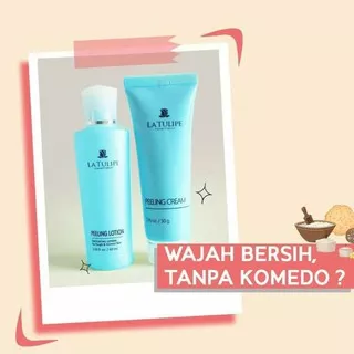 LA TULIPE peeling lotion & peeling cream