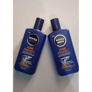 [original] NIVEA MEN acne protect liquid facial foam 150ml