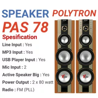 POLYTRON SPEAKER ACTIVE PAS 78