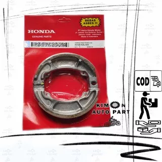 Kampas Rem Belakang Honda / Brake shoe Vario 125 Beat Spacy 43130-KZL-930 / Kanvas Rem Tromol