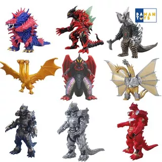 Action Figure Godzilla set, Action figure ultraman Monster Kaiju Ultraman