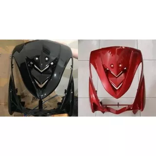 Cover Panel Tameng Dasi Depan Kap Yamaha Mio Soul lama Body Depan Mio Old Hitam Merah Maroon VR