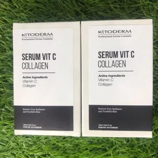 Kitoderm Serum Vit C Collagen - serum wajah glowing
