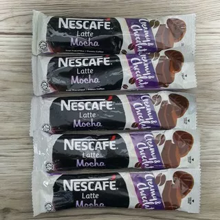 Nescafe Latte Mocha Sachet Kopi Malaysia Eceran