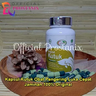 KAPSUL Kutuk - Kapsul Kutuk Premium 100% Asli Herbal Original Obat Pengering Luka Cepat BPOM