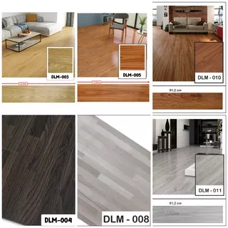 Wallpaper Stiker Lantai Vinyl Kayu Lantai Parket Vinyl Mudah Dibersihkan HOME INTERIOR STORE