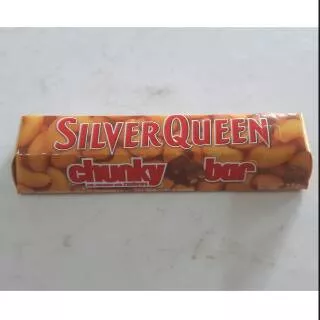 SILVERQUEEN Chunky Bar 33gr Cashew Silver Queen Chunkybar