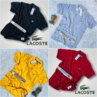 Kaos Kerah Polo Shirt | Kaos Kerah Pria Lacoste | Kaos Polo | Polo Shirt | Kaos Kerah Lengan Pendek | Kaos Polos | Pakaian Pria | Atasan | Kaos | Lacoste