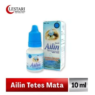 Ailin Tetes Mata 10ml - Obat Mata Merah Iritasi