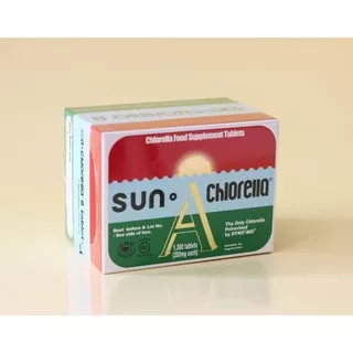 Sun chlorella chorella A asli japan 1500 tablets