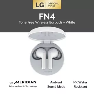 LG Tone Free Wireless Earbuds - FN4 White