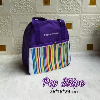 Tas Tupperware Pop Stripe / Tas POP SALUR