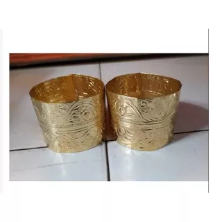 gelang kuningan tarian tradisional adat kreasi