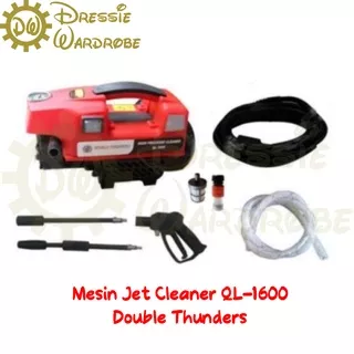 Jet Cleaner Steam Mesin Doorsmeer Cuci Motor Mobil AC High Pressure Washer Double Thunders QL 1600