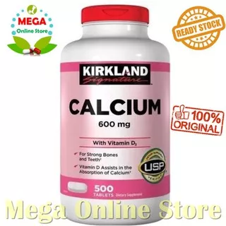 Kirkland Calcium 600 mg + D3 500 tablet