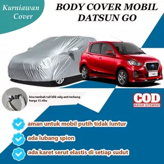 Cover Mobil / Cover Mobil Datsun Go 2 Baris / Sarung Mobil Datsun Go /Selimut mantel Mobil Datsun go