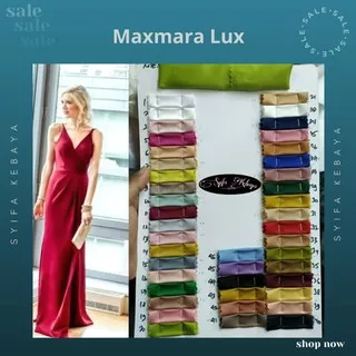 Kain Maxmara PREMIUM. Kain Maxmara Lux. Kain Maxmara Polos. Kain Bridesmaid. Bahan Maxmara Maksmara