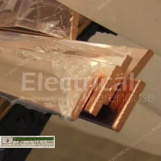 RAIL COPPER RC BUSBAR IMPORT 3x20mm 4 Meter ( PLAT TEMBAGA 3x20 3 x 20 mm 4m )