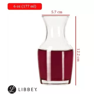 Glass Decanter/ Gelas V60/ Carafe/ Cocktail Decanter/ Simple Syrup 251 ml - Libbey 719
