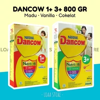 SUSU DANCOW 1+ 3+ MADU / VANILLA FORTRIGRO 800 GR