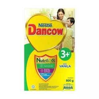 Dancow 3+ Nutritoods Vanilla / Madu / Coklat 800 gr