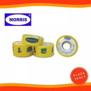 Isolasi Pipa 3/4 MORRIS Seal Tape 3/4 Inch 19mm x 12 Meter