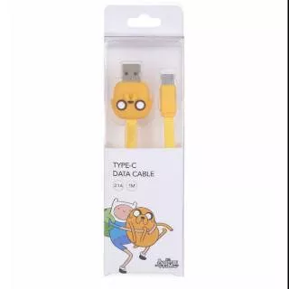 MINISO Adventure Time Kabel Data Micro USB Charger Kabel Data 1M