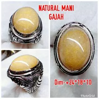 NATURAL BATU MANI GAJAH ASLI NATURAL AA4