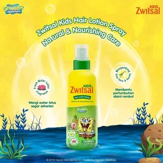 ZWITSAL KIDS Hair Lotion Spray Natural & Nourishing Care 100 ml Perawatan Rambut Anak