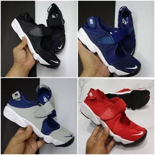 Sepatu Wanita Nike Air Rift Women Ninja Grey Navy Black White Purple Sky Blue Slip On