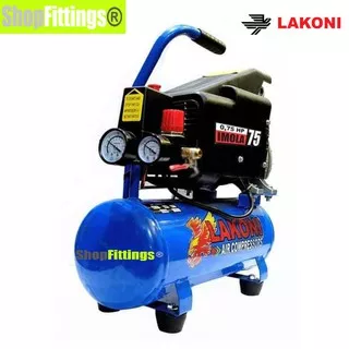 LAKONI IMOLA 75 Kompresor Angin 3/4 HP Portable Air Compressor 10 ltr