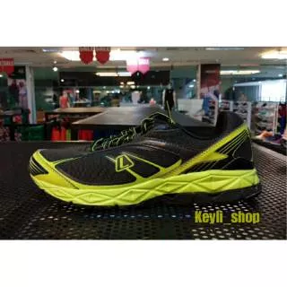 Sepatu League Phoenix M Black Running Shoes Cowo Sneakers Pria Hitam Original Murah Fashion Sport