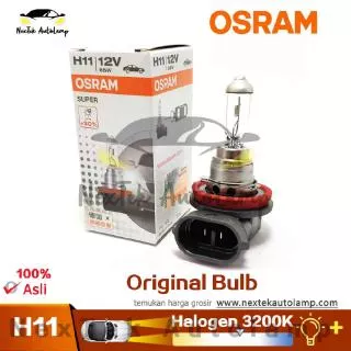 Osram H11 Lampu Halogen 12V 65W 62283 PGJ19-2 3200K Untuk Mobil